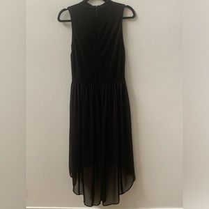 SZ M Alice & Olivia Black Sleeveless High/Low New with Tags